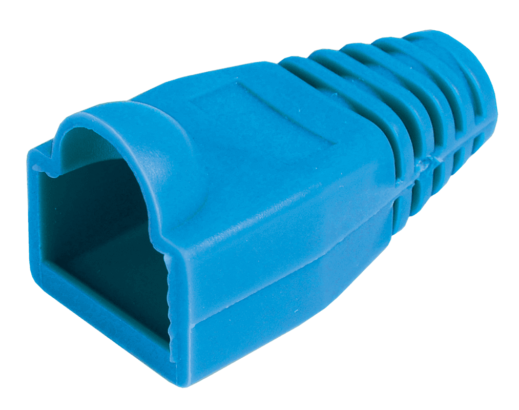 ITK Колпачок изолирующий для разъема RJ-45, PVC, СИНИЙ