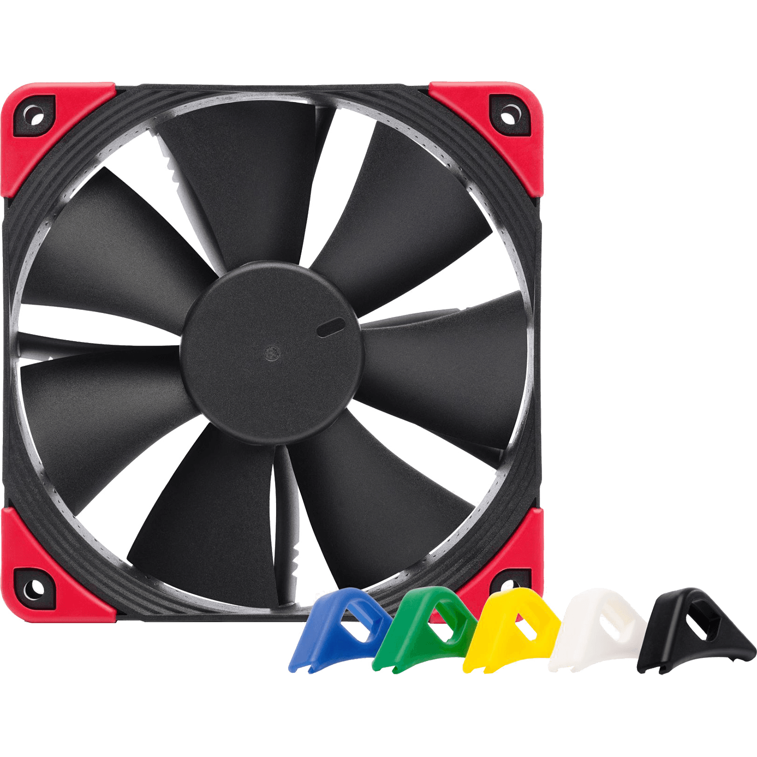 Кулер для корпуса/ Case Cooler Noctua NF-F12 PWM chromax.black.swap (120x120x25mm, 4-pin PWM, 54.97CFM, 22.4dBA, 1500RPM, Black)