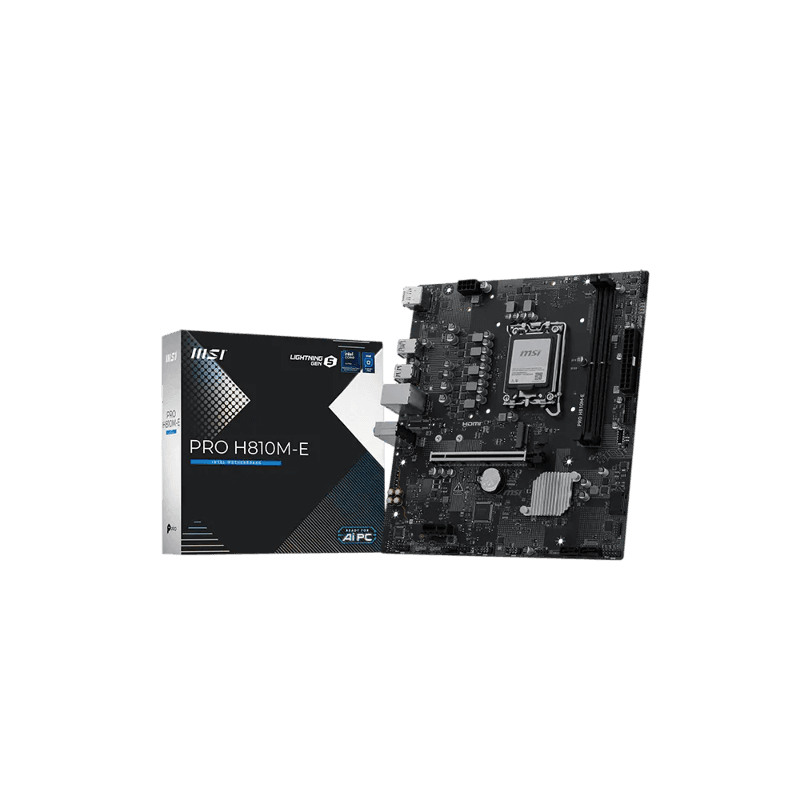 Материнская плата H810 S1851 MATX PRO H810M-E MSI