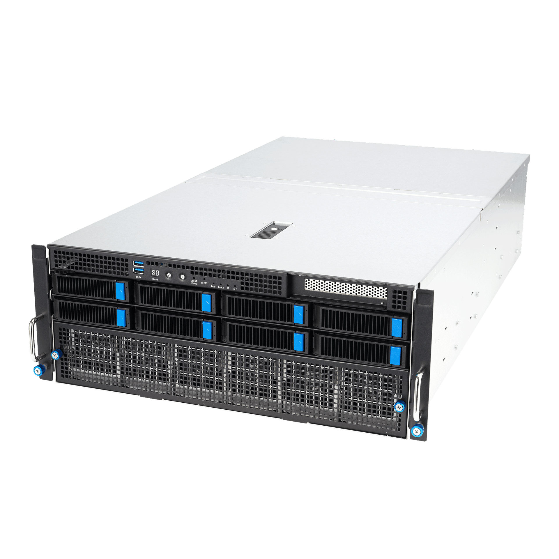 Серверная платформа/ ASUS ESC8000A-E12P-SKU4/10G/3kW(2+2)/5PCIe/4NVMe