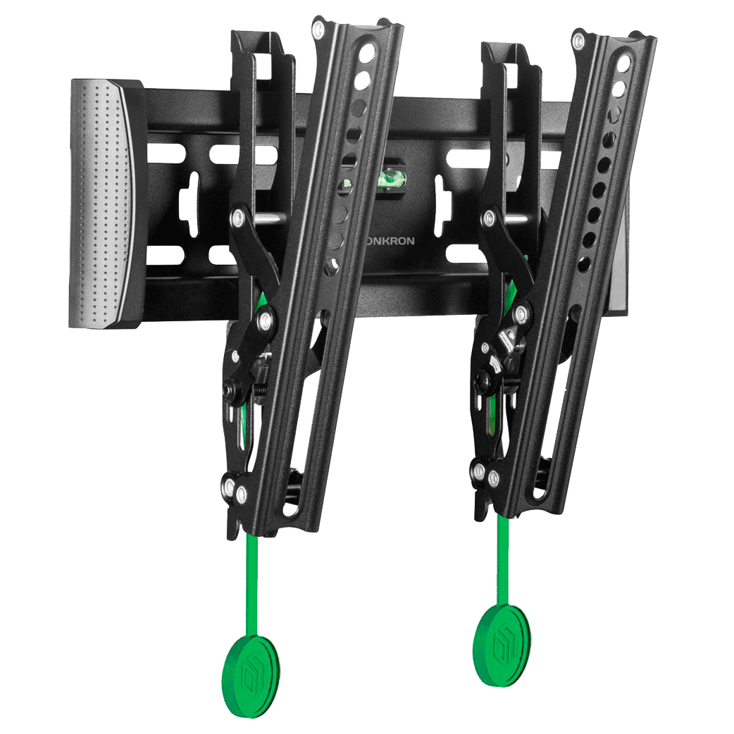 Кронштейн ONKRON/ 17-43'' макс 200*200 мм, наклон 15º, от стены 35-105 мм, макс вес 18.2 кг, встр уровень
