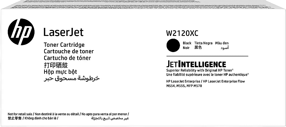 Тонер-картридж/ HP W2120XC Black Contract Original LaserJet Toner Cartridge