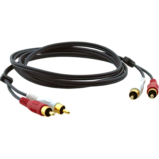 Кабель 2 RCA на 2 RCA (Вилки - Вилки), 4,6 м