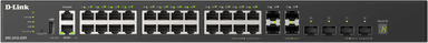 Коммутатор/ Управляемый L3 стекируемый коммутатор, 28х10GBase-X SFP+, 4x25GBase-X SFP28, CLI, порт управления 1000Base-T, консольный порт RJ-45, 1xUSB, RPS, поддержка Dying Gasp