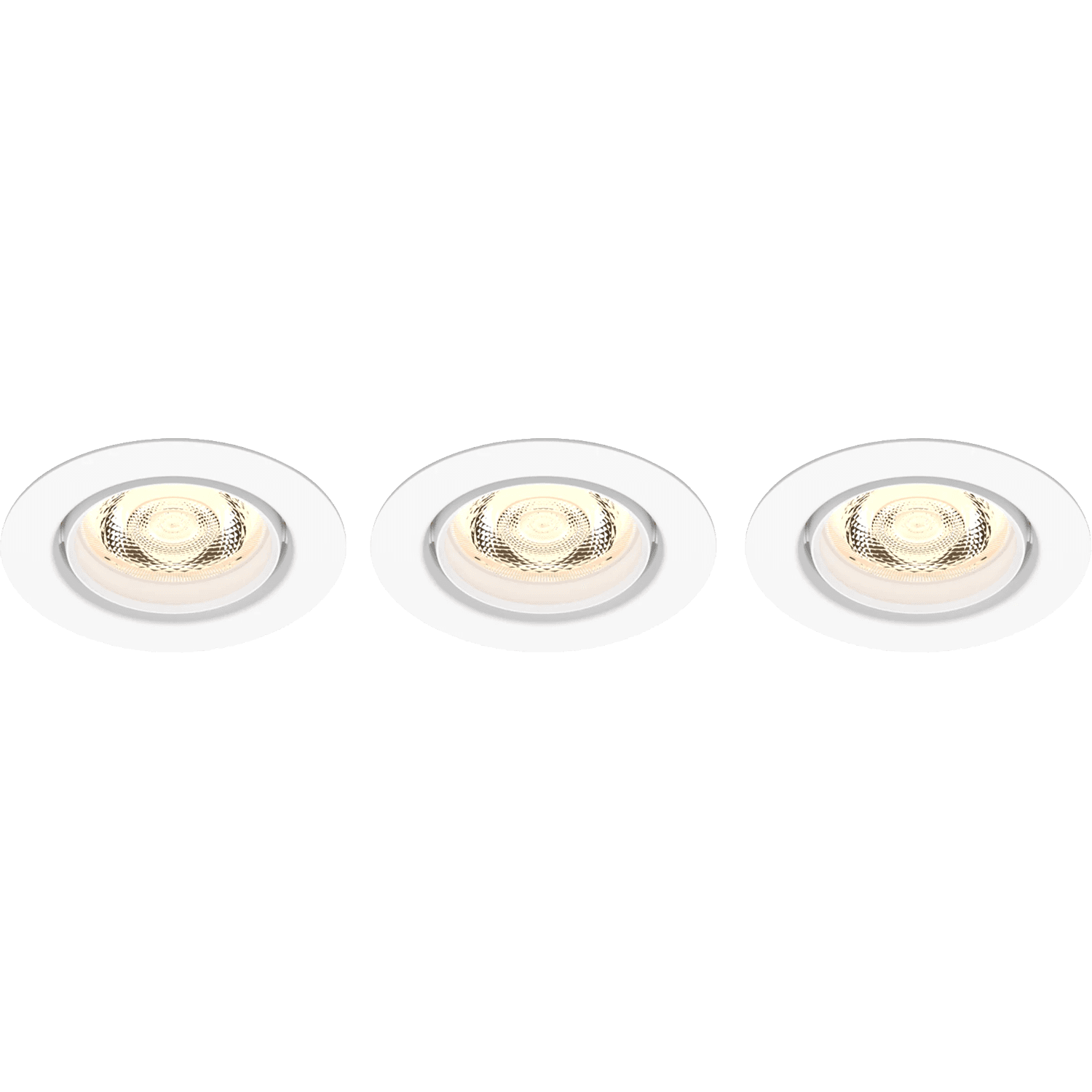 Встраиваемый светильник Philips/ Встраиваемые светильники IMPALA WGDIM SL264 RD 068 6W 27K WH 3PK