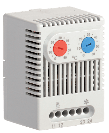 Термостат двухканальный от 0 до +60°C NO+NC IEK