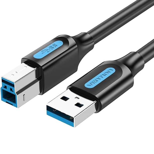Кабель USB A (M) - USB B (M), 2м, Vention COOBH