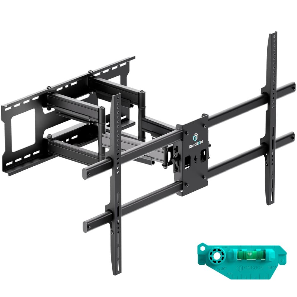 Кронштейн ONKRON/ 42-120" макс 1000*600 наклон -13°/+9° поворот ±45° Макс нагрузка 100кг, от стены 90-600мм черный