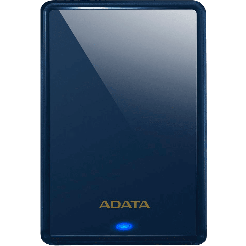 Внешний жесткий диск/ Portable HDD 2TB ADATA HV620S (Blue), USB 3.2 Gen1, 115x78x11.5mm, 152g /3 года/