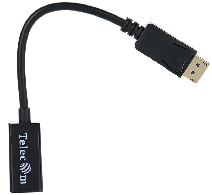 Кабель-переходник/ Кабель-переходник DP --> HDMI-F 0.2m , Telecom (TA553)