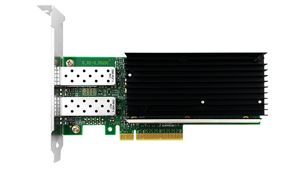 Сетевая карта/ PCIe x8 25G Dual ports SFP28 Server Network Card, Intel XXV710 based