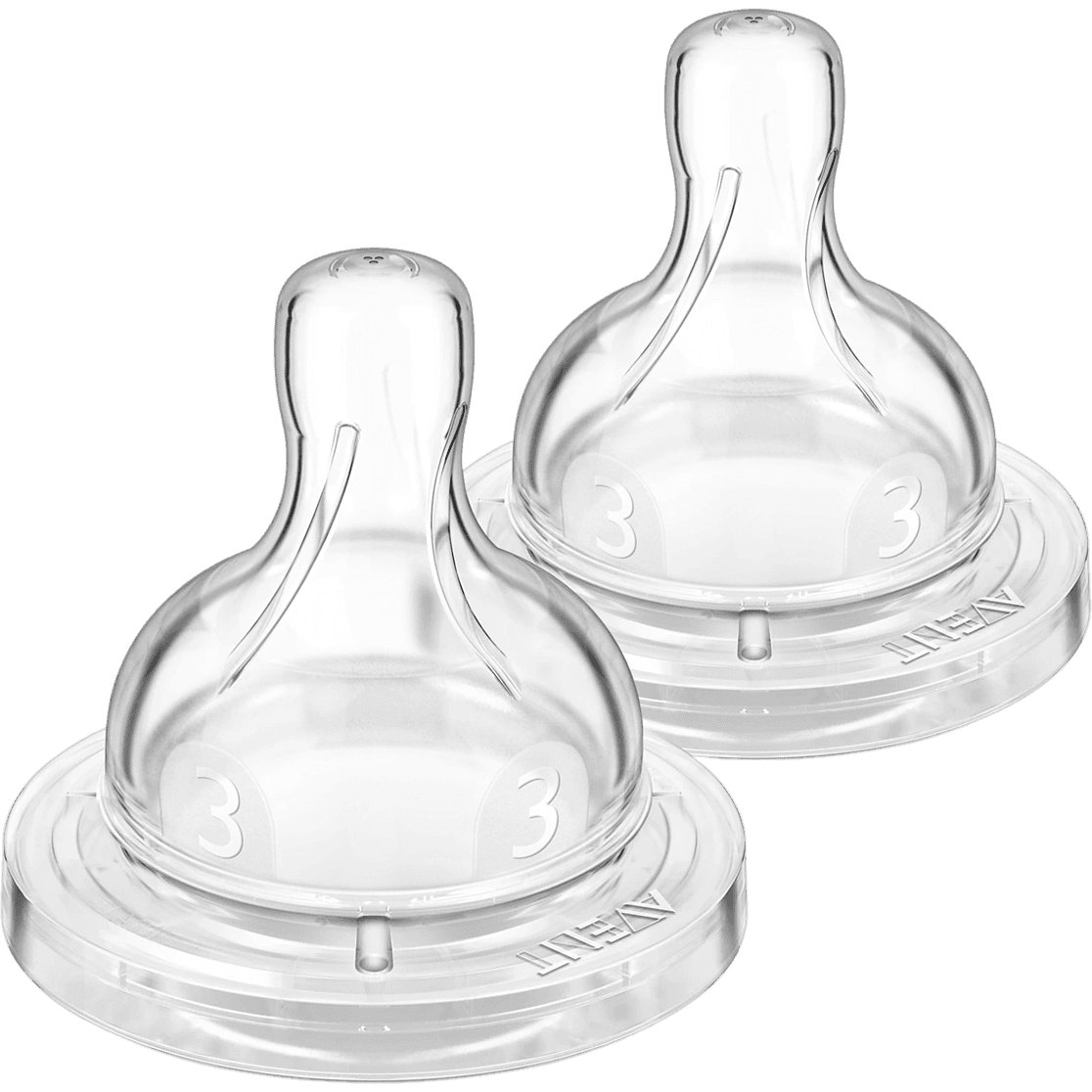 Соска для бутылочки Philips/ Соска для бутылочки Anti-colic 3+ мес., 2 шт.