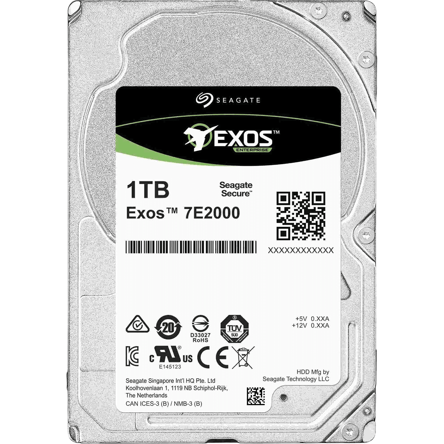 1TB Seagate Exos 7E2000 512N (ST1000NX0423 )
