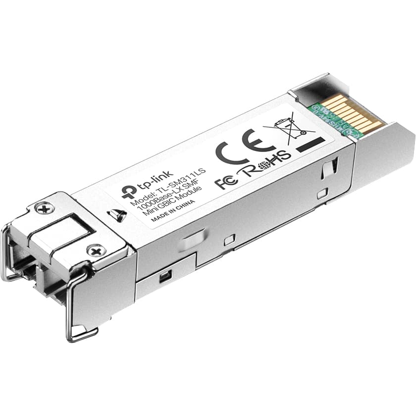 Модуль TP-Link <TL-SM311LS> MiniGBIC 1000Base-LX, Single-mode, LC interface, Up to 10km, 1310nm