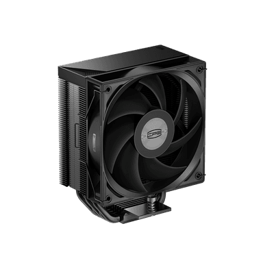 Кулер для процессора/ CPU Cooler PCCooler RT500 TC BK (245W, 4-pin PWM, 152mm, Al/Cu, 5x6mm, 1x120mm, 73.32CFM, 34.9dBA, 2200RPM, S: 1851/1700/1200/115X, AM5/AM4, black)