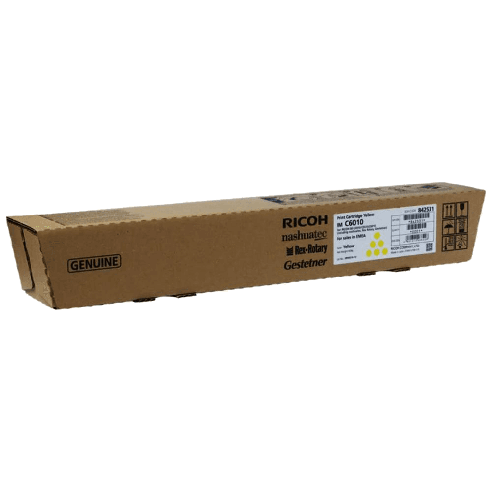 Тонер картридж Желтый M C6010/Print Cartridge Yellow IM C6010