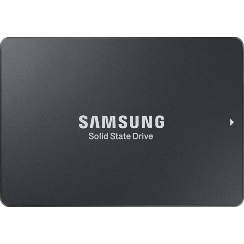 Твердотельный накопитель/ Samsung SSD PM893, 3840GB, 2.5" 7mm, SATA3, 3D TLC, R/W 550/520MB/s, IOPs 98 000/30 000, TBW 7008, DWPD 1 (12 мес.)