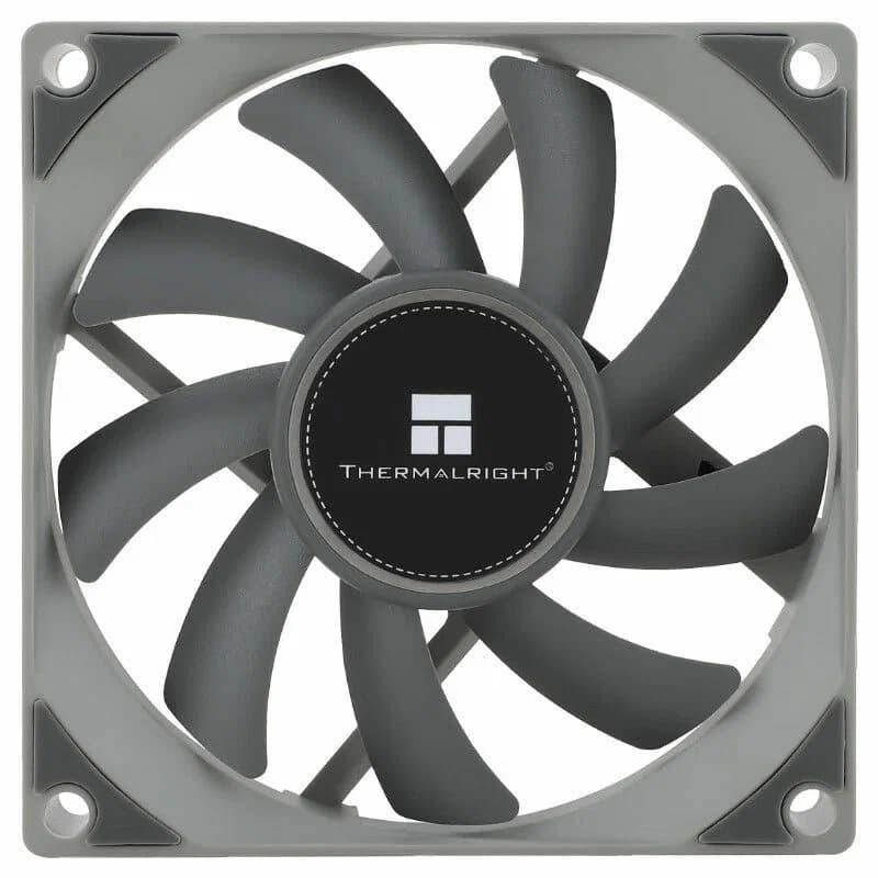 Вентилятор корпусный/ Case Cooler Thermalright TL-8015 (80x80x15mm, 4-pin PWM, 28.4CFM, 23.3dBA, 2200RPM, Grey)