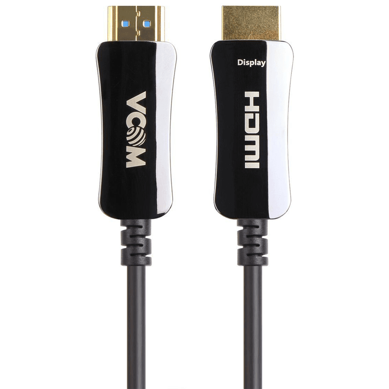 VCOM D3742A-40M Активный оптический кабель HDMI 19M/M,ver. 2.0, 4K@60 Hz 40m VCOM D3742A-40M