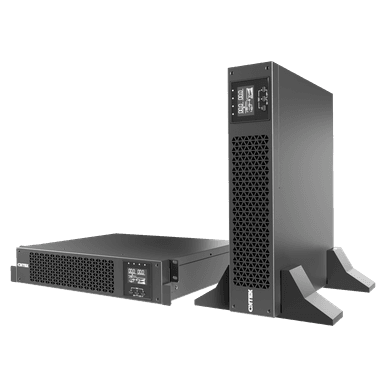 Источник бесперебойного питания/ ONTEK SM RT 1, версия 2, 1 кВА/1 кВт (PF=1), 1ф/1ф, 2U с внутренними аккумуляторами 2х12В/9Ач