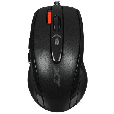 Мышь A4Tech XL-750BK черный лазер. 3600dpi USB2.0 6but (XL-750BK USB)