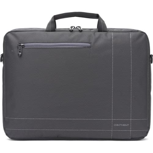Сумка для ноутбука нейлон/ Continent CC-201 GA 15.6" Grey/Grey