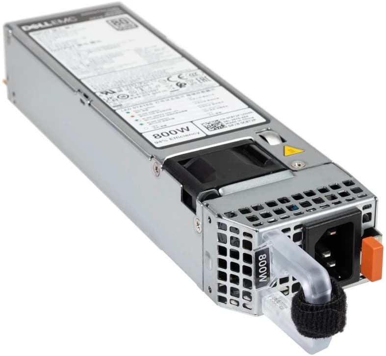 450-AIYX - Power supply Dell/Single, Hot-Plug, 800W, Mixed Mode, (100-240Vac) Platinum/Customer Kit
