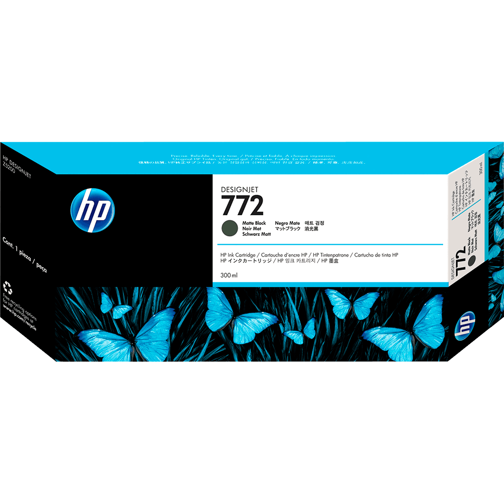 Картридж/ HP 772 300-ml Matte black Designjet Ink Cartridge