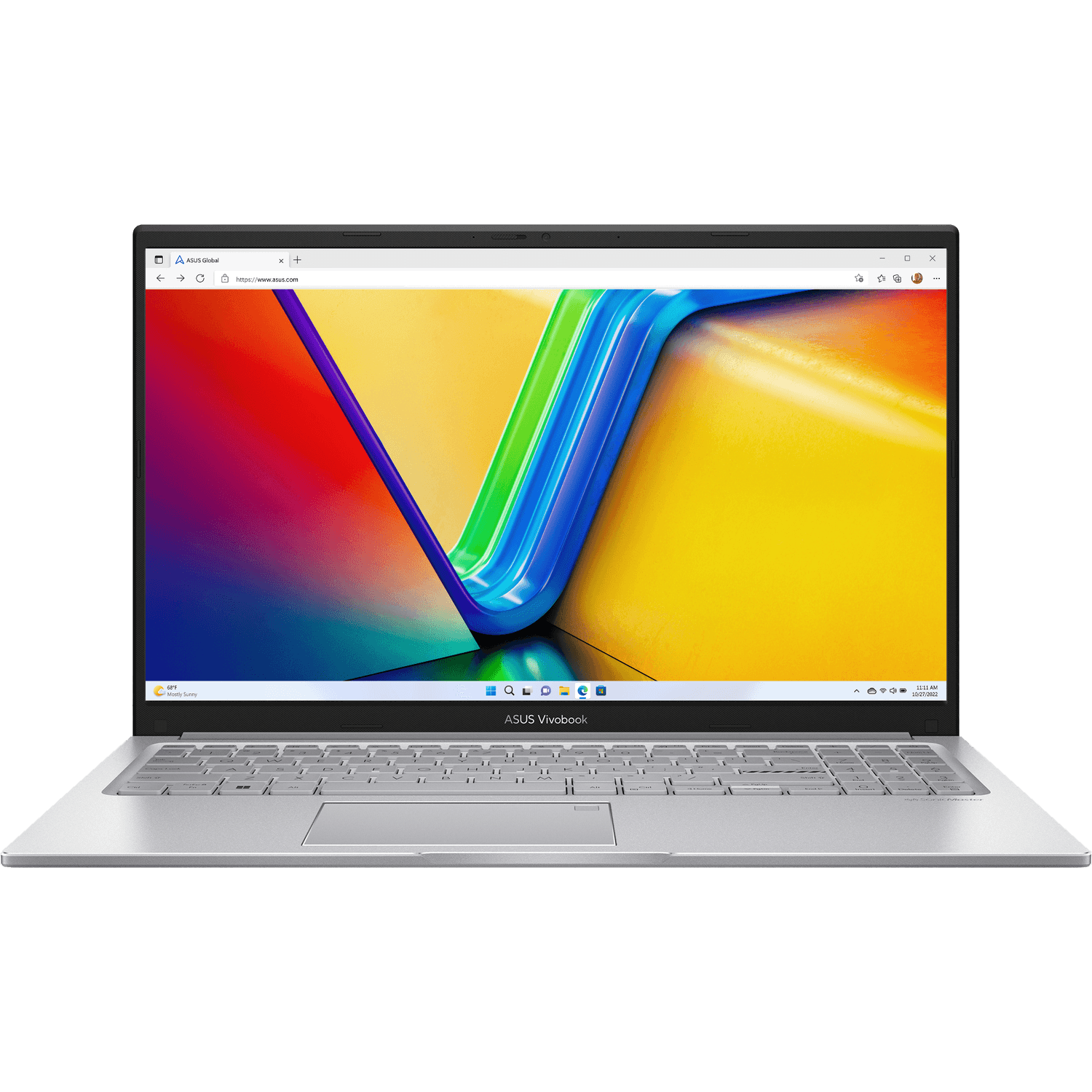 Ноутбук/ ASUS X1504VA-BQ4060 15.6"(1920x1080 (матовый) IPS)/Intel Core 3 100U(1.2Ghz)/16384Mb/512PCISSDGb/noDVD/Int:Shared/Cam/BT/WiFi/42WHr/war 1y/1.7kg/Cool Silver/DOS