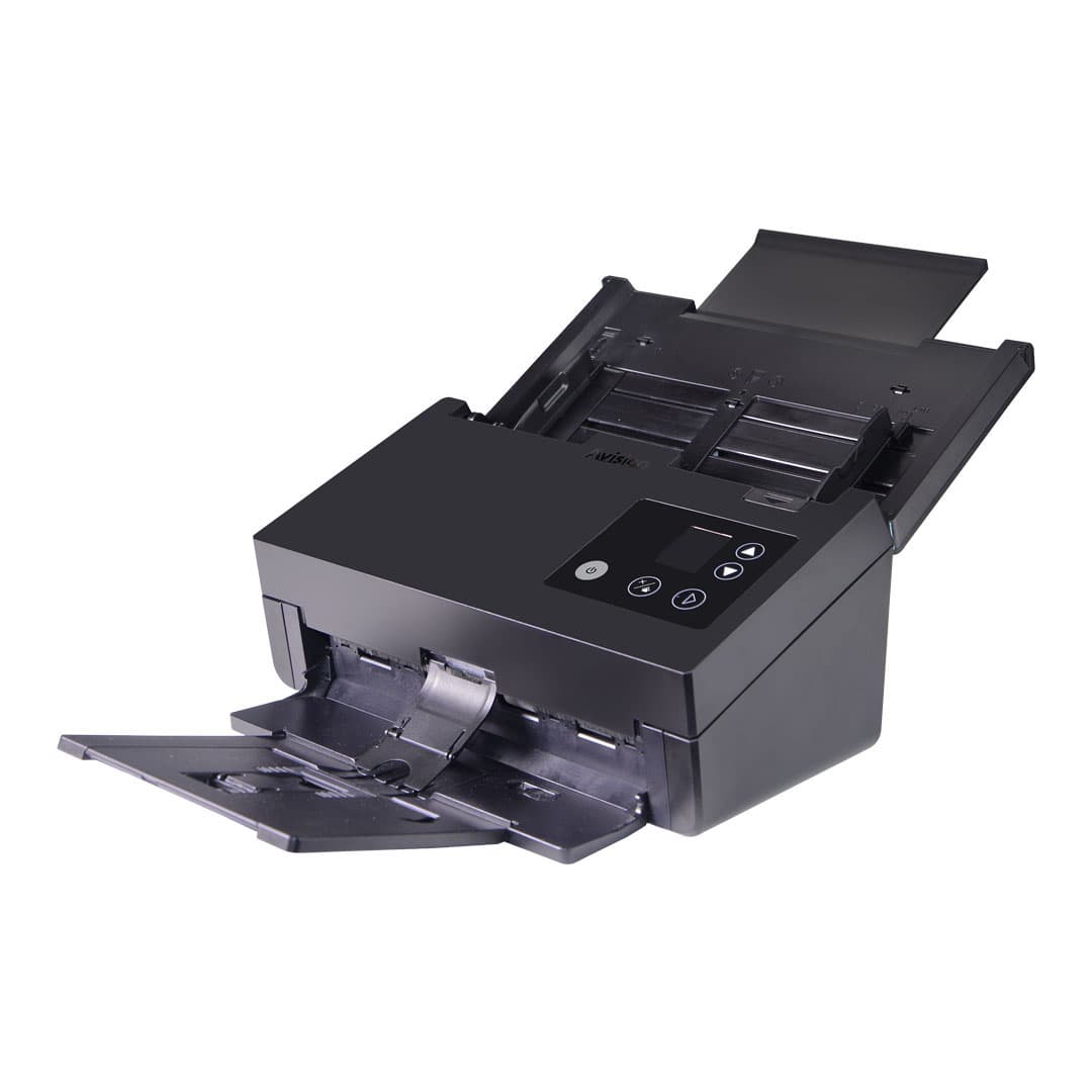 Сканер протяжный Avision AD370WN (000-0941-07G) A4 черный