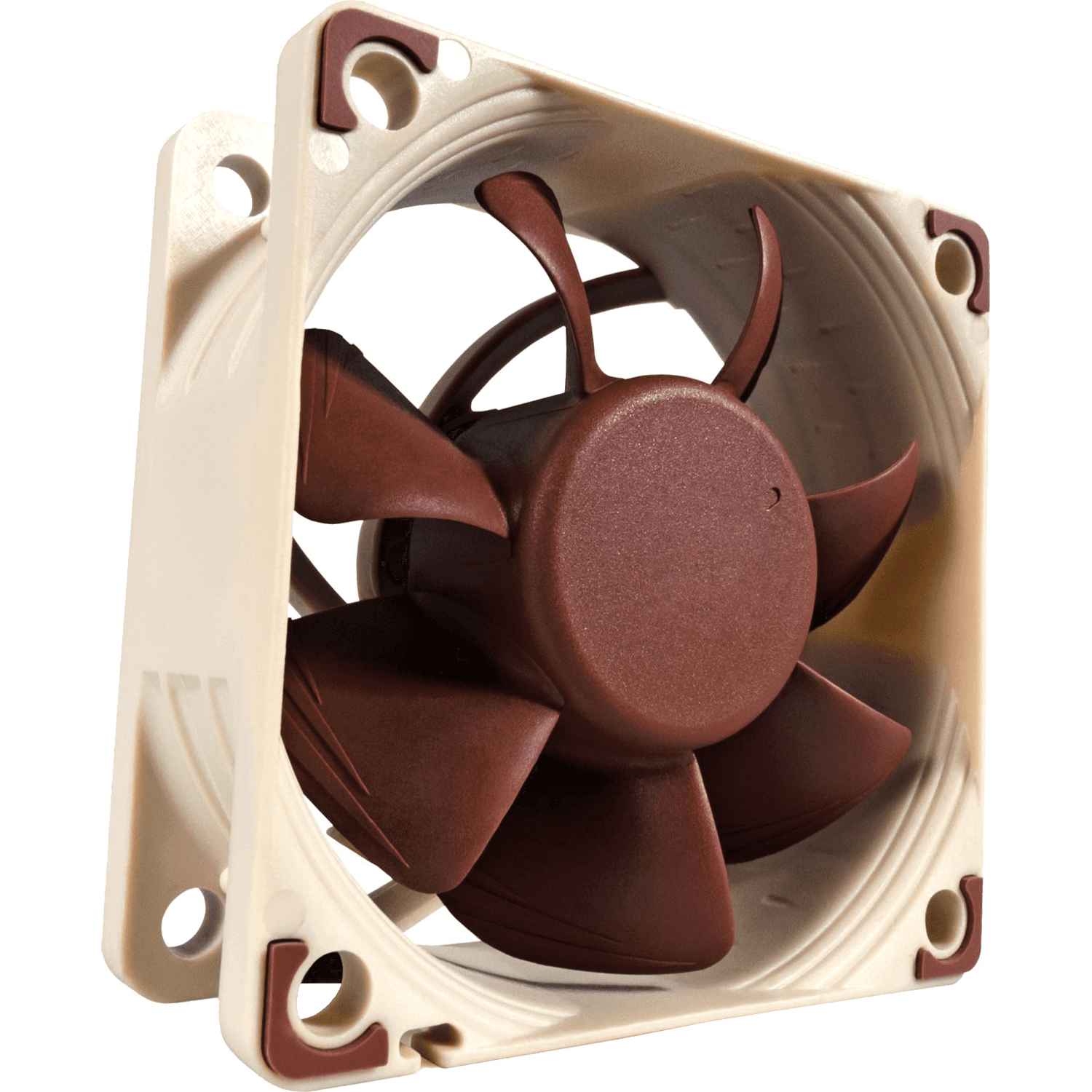 Кулер для корпуса/ Case Cooler Noctua NF-A6X25 5V PWM (60x60x25mm, 4-pin PWM, 29.2CFM, 19.3dBA, 3000RPM, Beige/Brown)