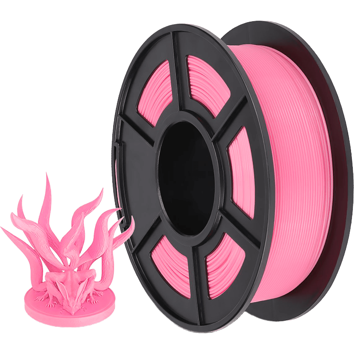 -/ Филамент NVPRINT PLA Pink для 3D печати диаметр 1.75мм длина 330 метров масса 1 кг