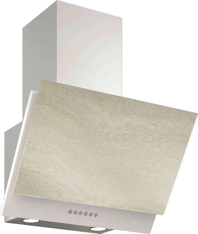 Retail&Kitchen, BEST, Кухонная вытяжка ELIKOR Рубин Ceramics S4 90П-700-Э4Д, бежевый1013/бежевый травертин керамогранит