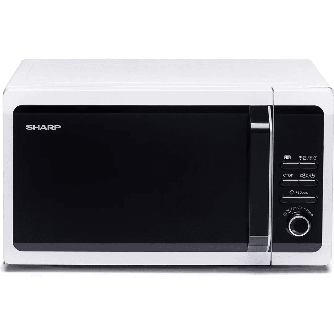 Микроволновая печь Sharp/ 20 л, 800 Вт, эмаль, белый