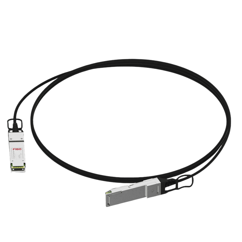 Кабель/ FIBO FT-Q100-DAC05m QSFP28 to QSFP28 DAC модуль, медный кабель Belden, 0,5м