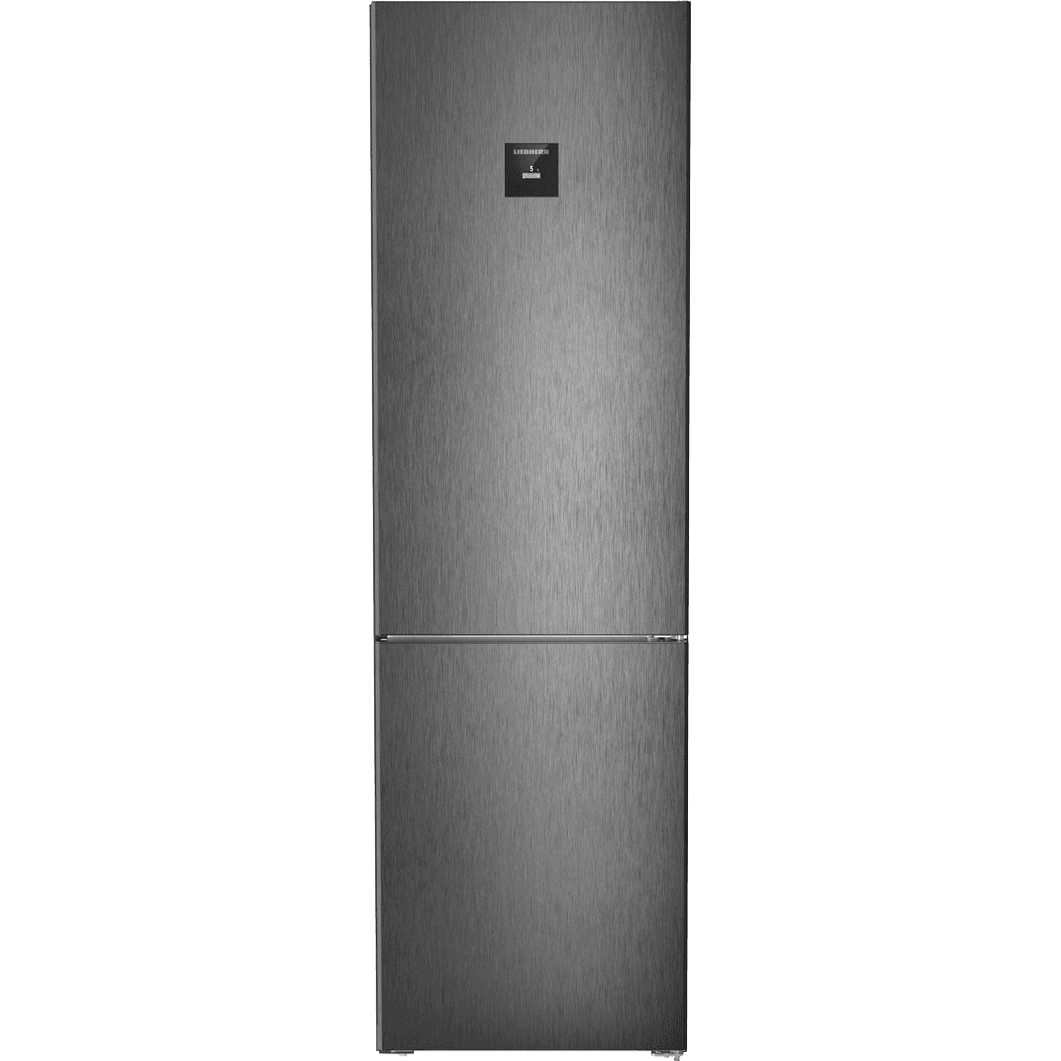 Холодильник Liebherr CBNbdc 573i-22 001 черный двухкамерный 255/94л морозилка снизу, No Frost