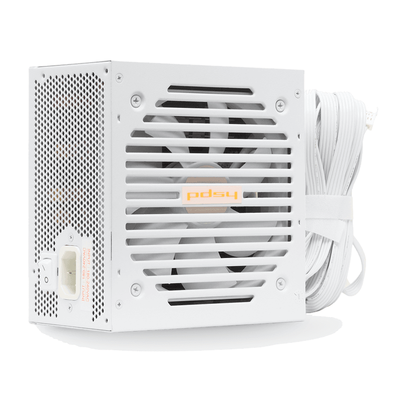 Блок питания/ Power Supply HSPD, 750W 80+ Bronze (ATX, 2.31, Semi-modular, 1x24(20+4)pin 550mm, 1xCPU*2 8(4+4)pin 600+150mm, 1xPCIe*2 8(6+2)pin 500+150mm, 2xSATA*3 400+150+150mm, 1xMOLEX4pin*3+FDD 400+150+150+150mm , Active, 120x120mm, 150x140x86mm, APFC, OVP, UVP, SCP, OPP, OCP, OTP, white)