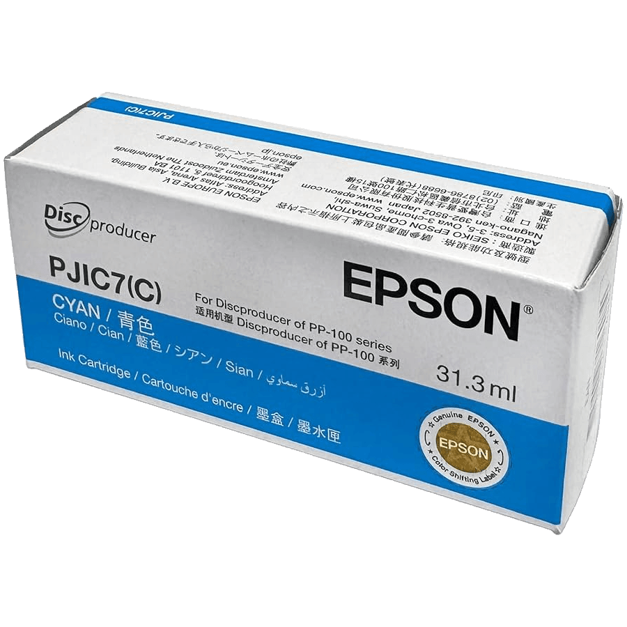 Картридж/ EPSON C13S020688 PJIC7 Cyan Discproducer Ink PP100.