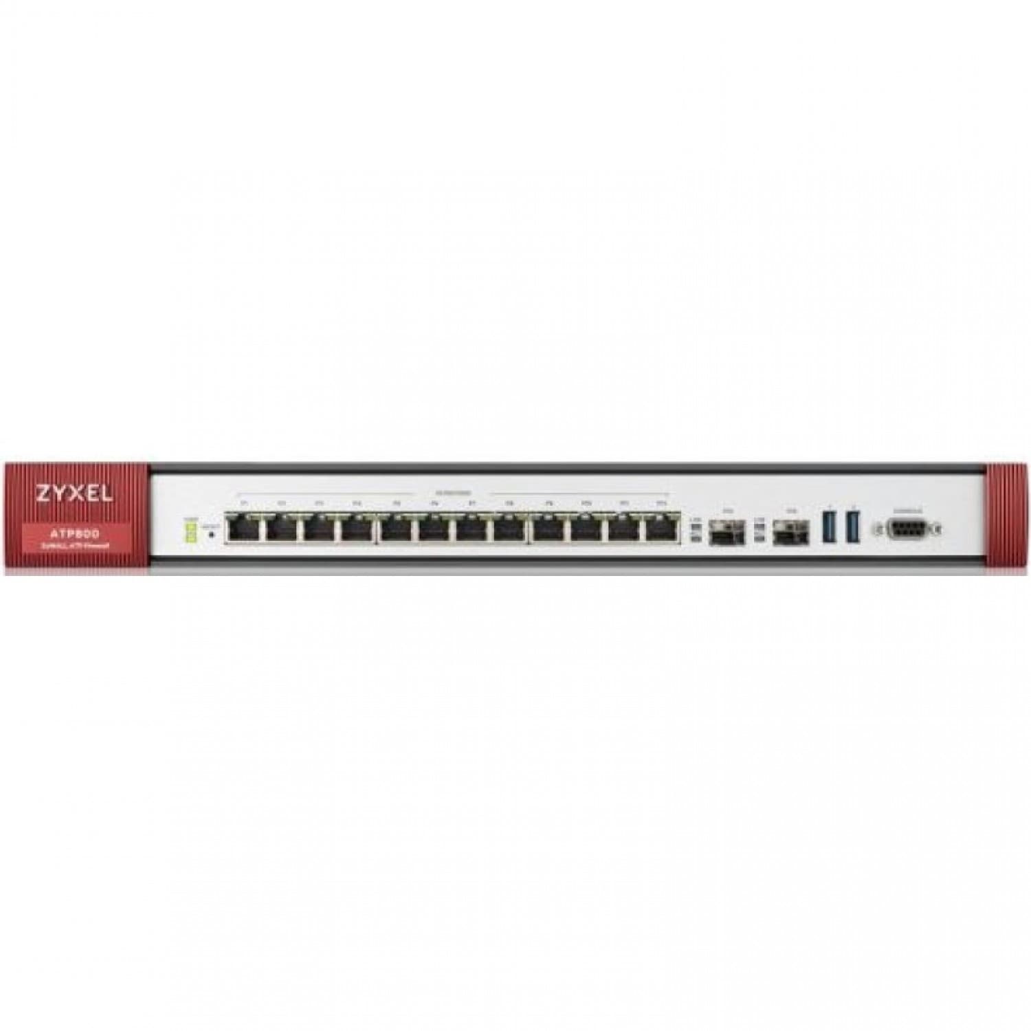 Межсетевой экран/ ZYXEL ZyWALL ATP800 Firewall Rack, 12 configurable (LAN / WAN) ports GE, 2xSFP, 2xUSB3.0, AP Controller (2/130), Device HA Pro, with support for Sandbox and Botnet Filter, with a 1 year Gold subscription ( full UTM-functionality and control 130 AP)
