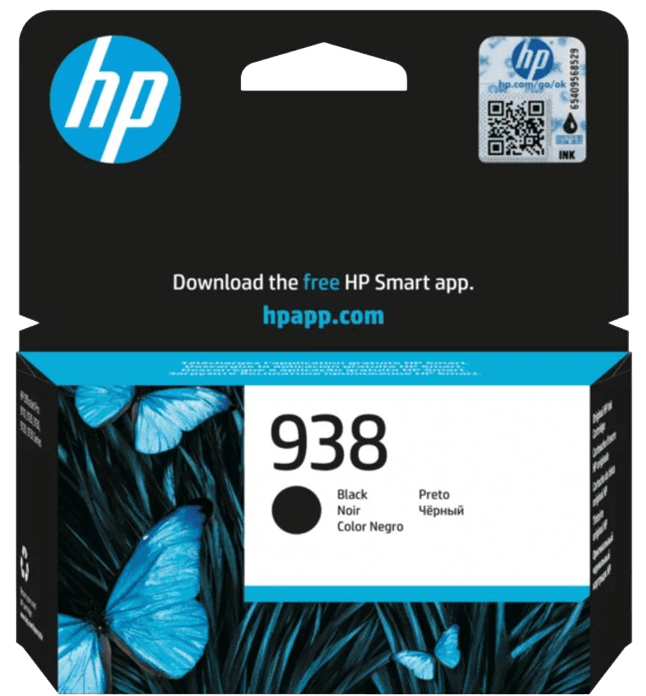 Картридж HP 938 струйный черный (1250 стр)