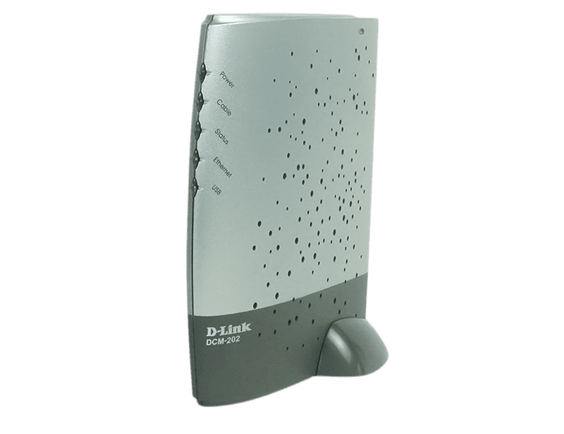 Кабельный модем/ DCM-202/RU Cable Modem, CATV+100Base-TX LAN+USB ports, EuroDOCSIS compatible