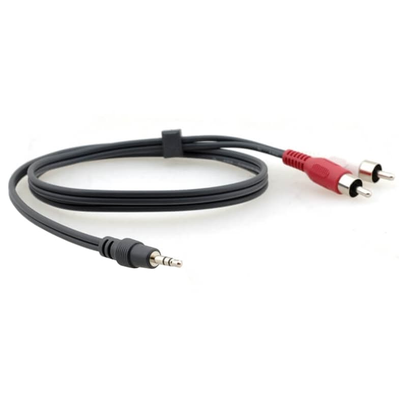 Кабель 3.5 Jack (M) - 2x RCA (M), 4.6м, Kramer C-A35M/2RAM-15