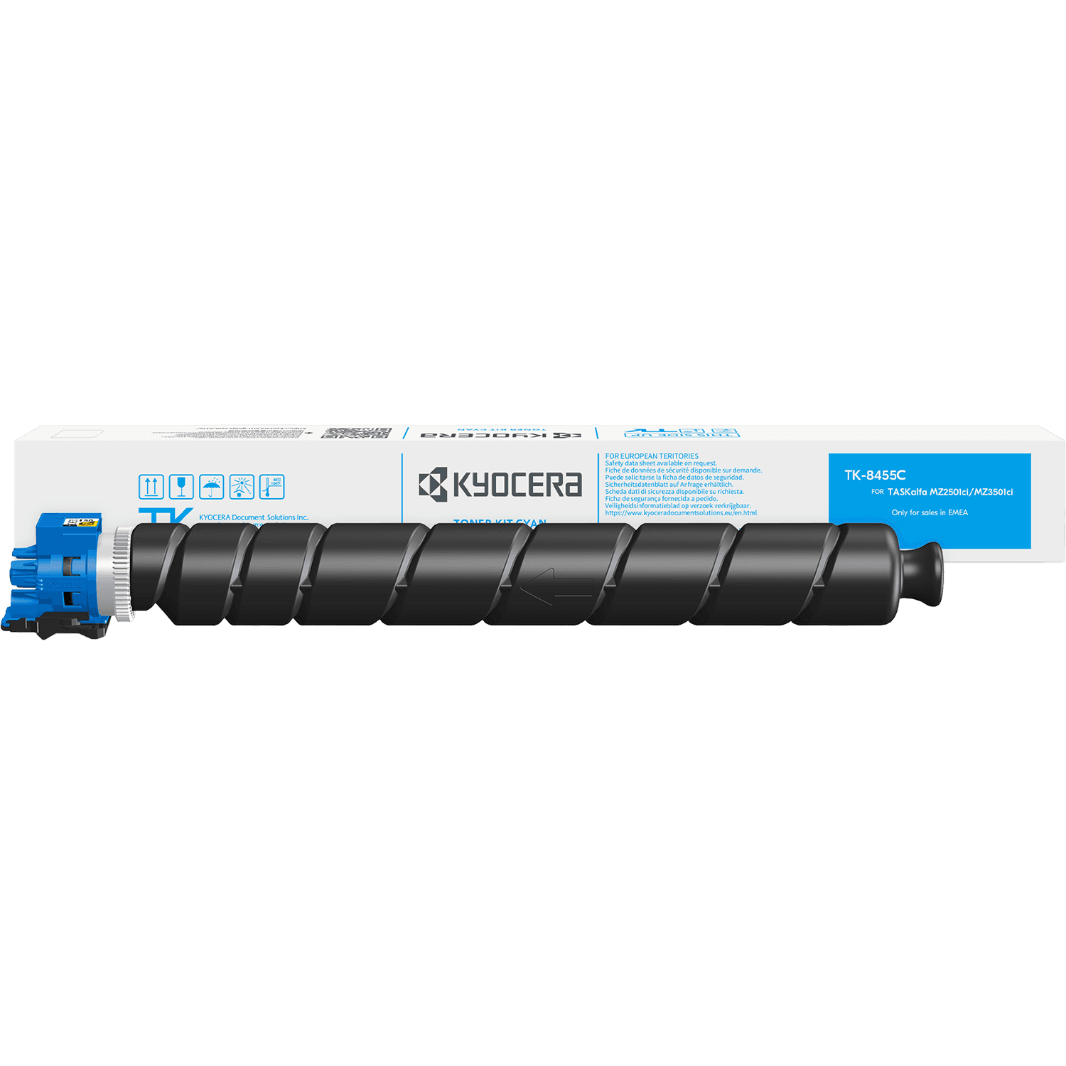 Тонер-картридж/ Toner Cartridge Kyocera TK-8455C Cyan (12k)