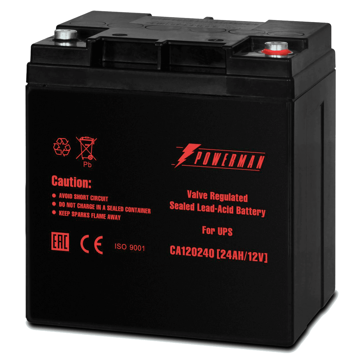 POWERMAN Battery 12V/24AH