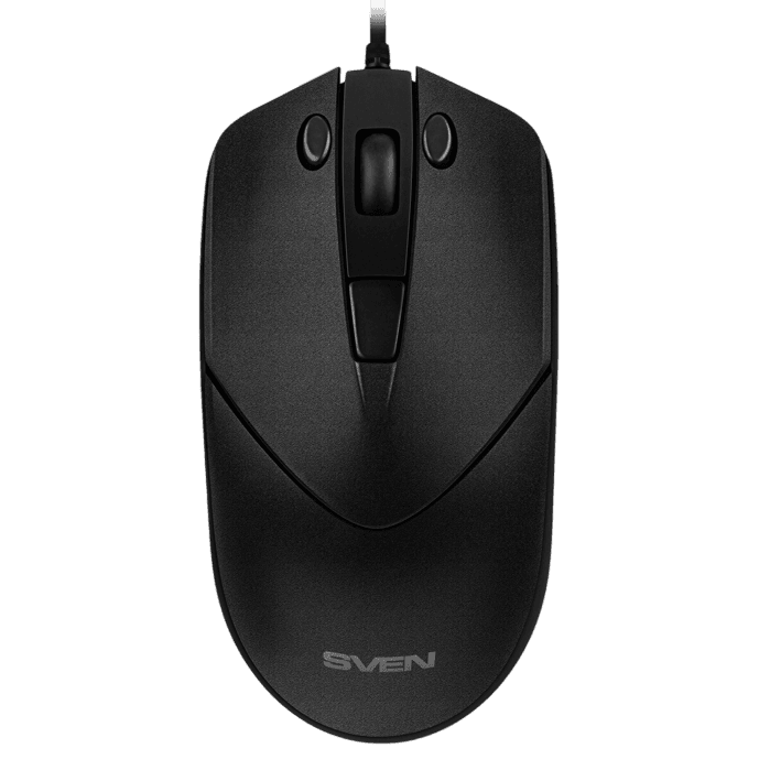 Мышь SVEN RX-95 чёрная (кн. копировать-вставить. 5+1кл. 1000-4000 DPI, кор.)