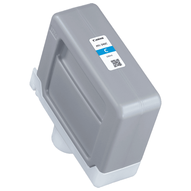 Картридж струйный Canon PFI-340 CYAN голубой (330 мл) для Canon imagePROGRAF TZ-30000
