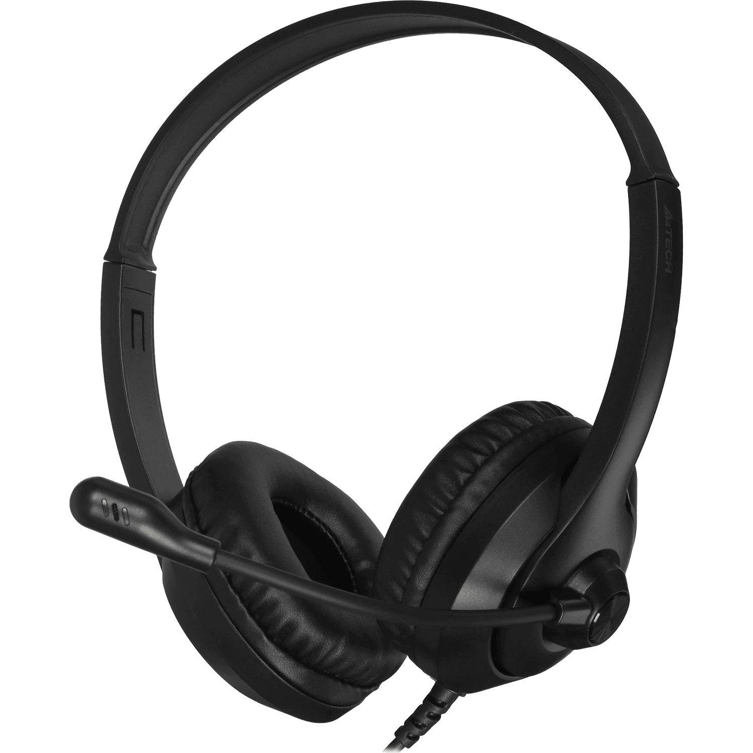Наушники с микрофоном A4Tech Fstyler FH100U черный 2м накладные USB (FH100U (STONE BLACK))
