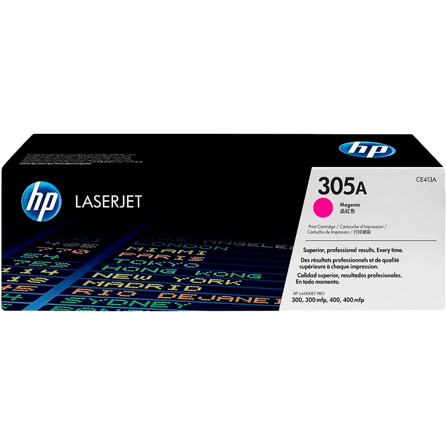 HP 305A Original Standard Yield Laser Toner Cartridge - Magenta - 1 / Pack (Original)