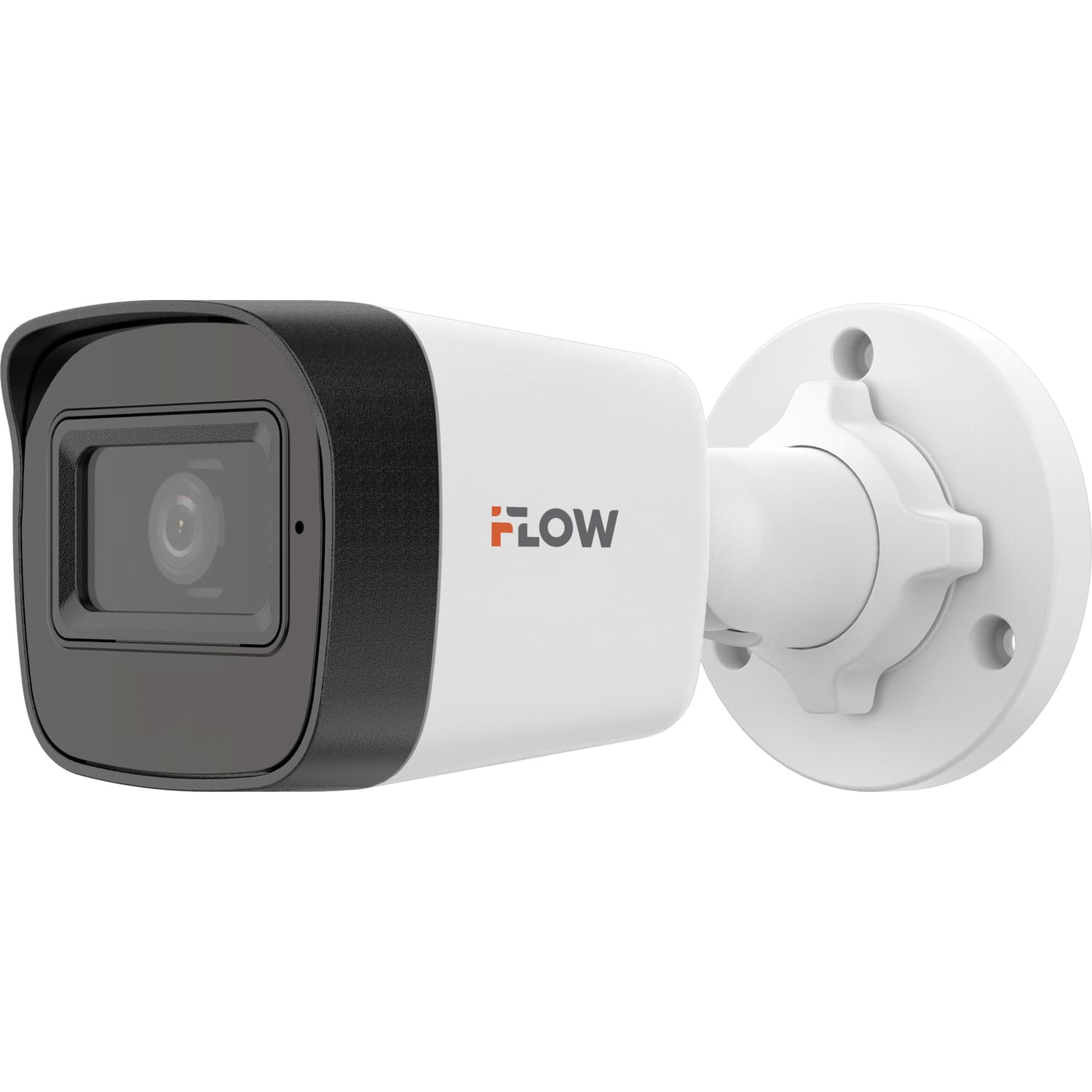 iFLOW F-IC-1141M(2.8mm) Eco 4Мп уличная цилиндрическая IP-камера с ИК-подсветкой до 30м и микрофоном