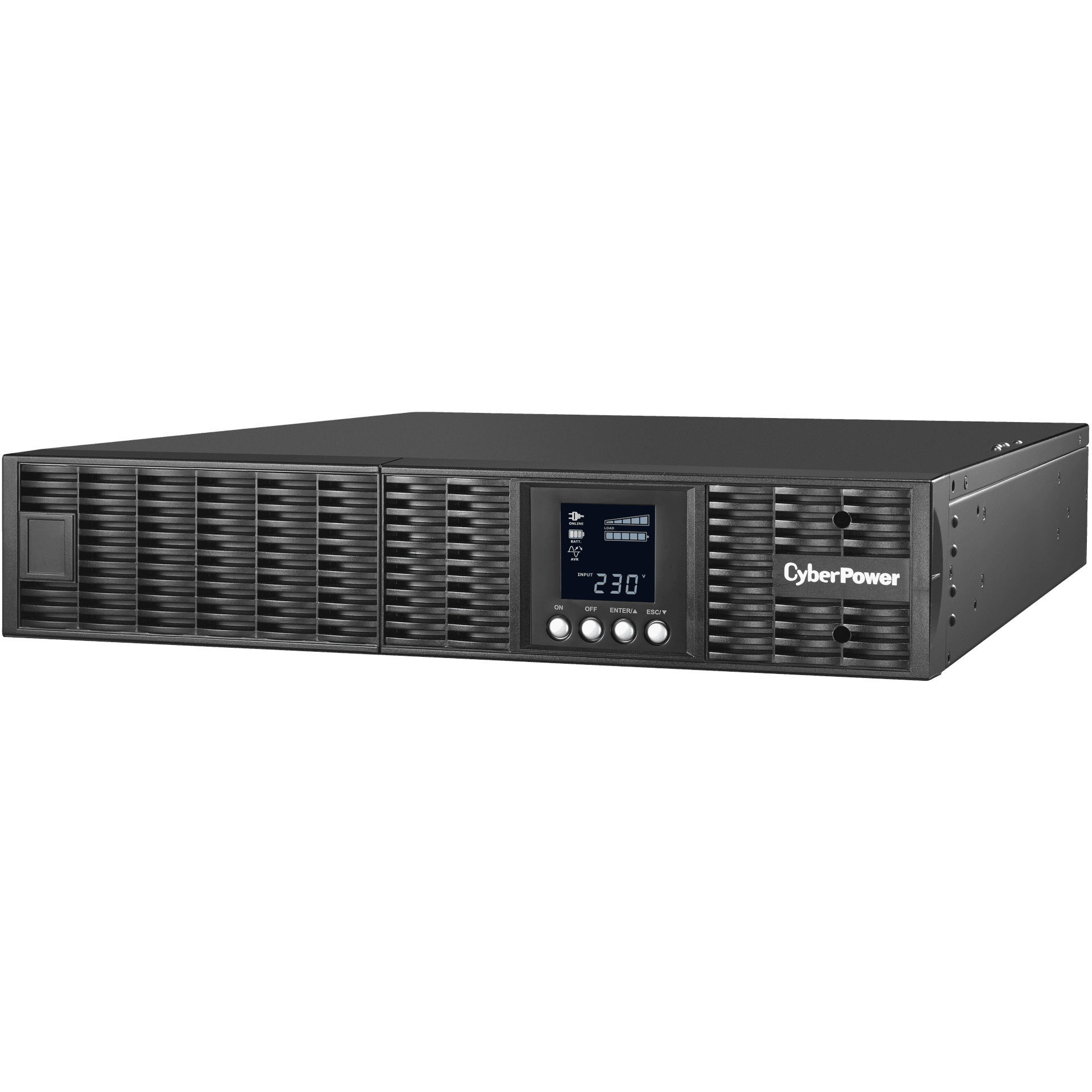 CyberPower ИБП Online OLS2000ERT2U 2000VA/1800W USB/RS-232/EPO/SNMPslot/RJ11/45/ВБМ (8 IEC С13)